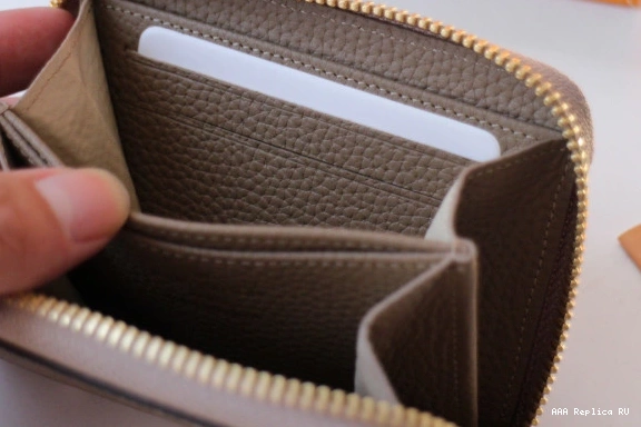 Aaa replica bags LOUIS PURSE VUITTON ZIPPY COIN 0812